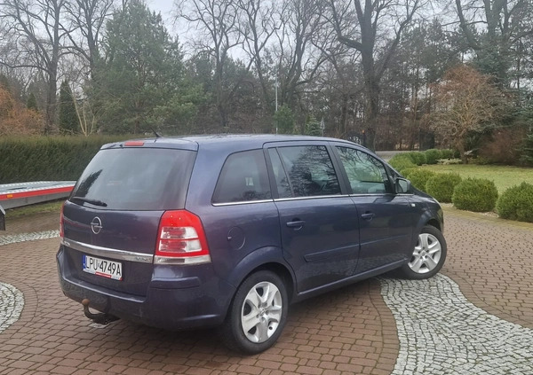 Opel Zafira cena 19777 przebieg: 218000, rok produkcji 2011 z Krynki małe 326